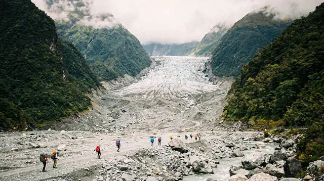 Franz Josef: medio día de helicóptero y senderismo en el glaciar