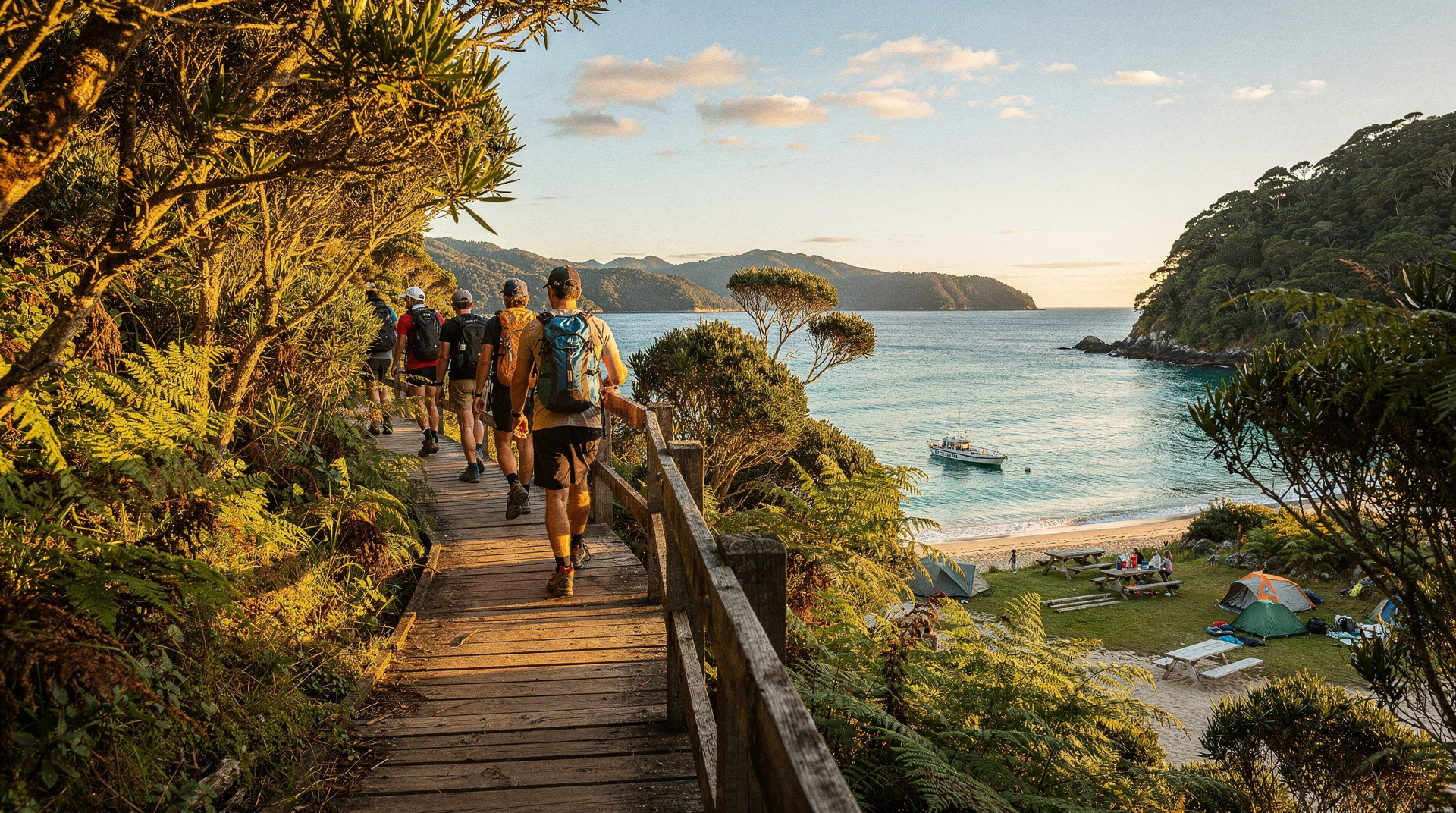 Abel Tasman Coast Track — guia da Great Walk