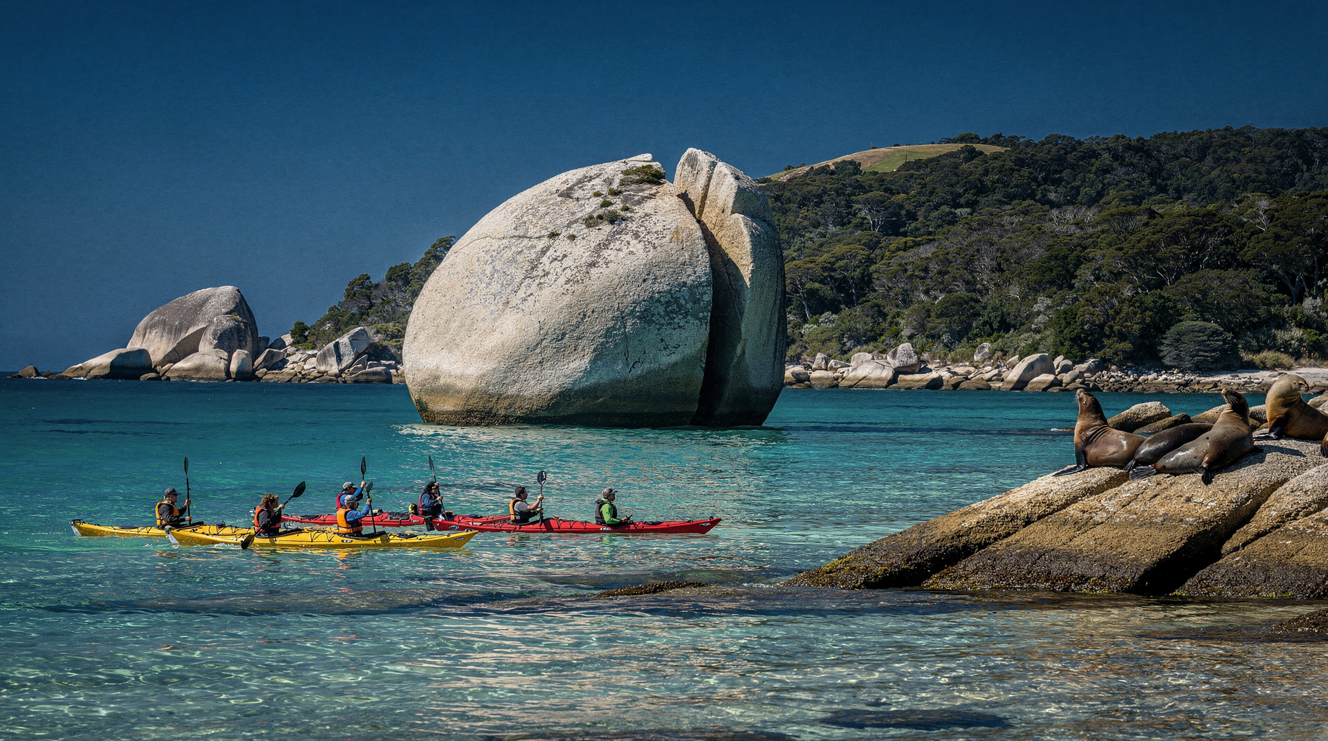 Caiaque no Abel Tasman National Park