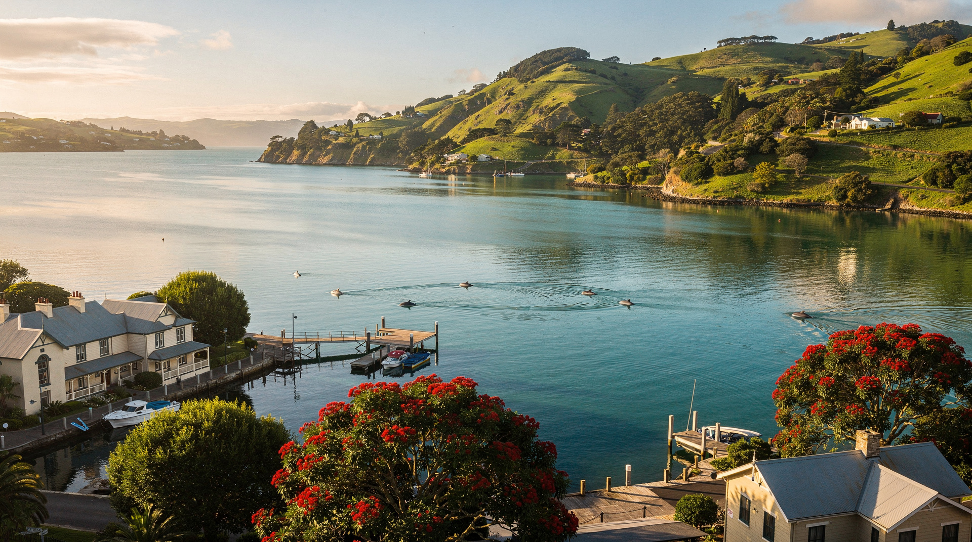 Day trip a Akaroa saindo de Christchurch