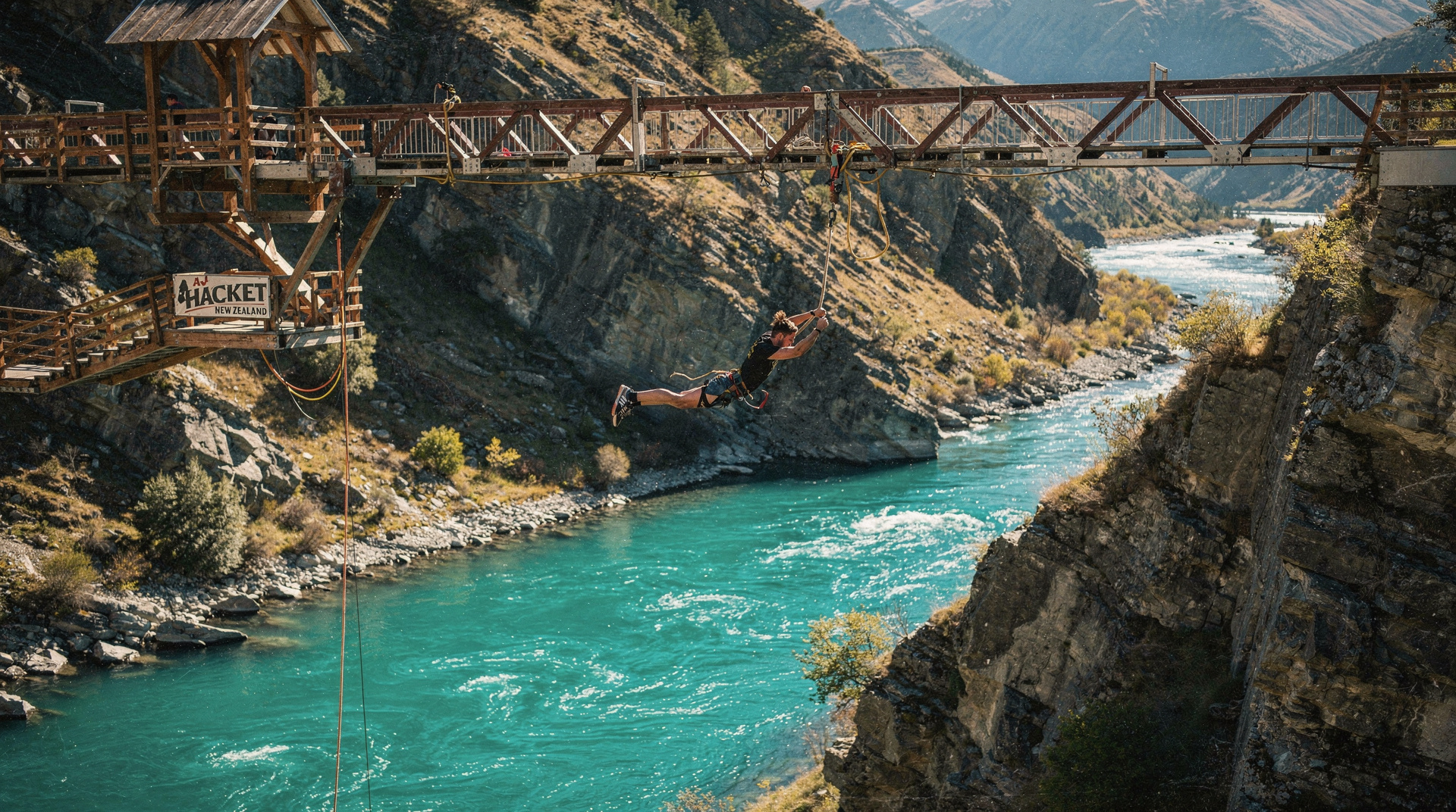 Bungy em Queenstown