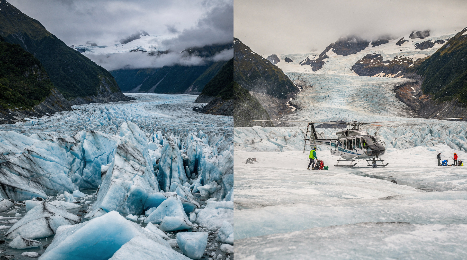 Franz Josef vs Fox Glacier