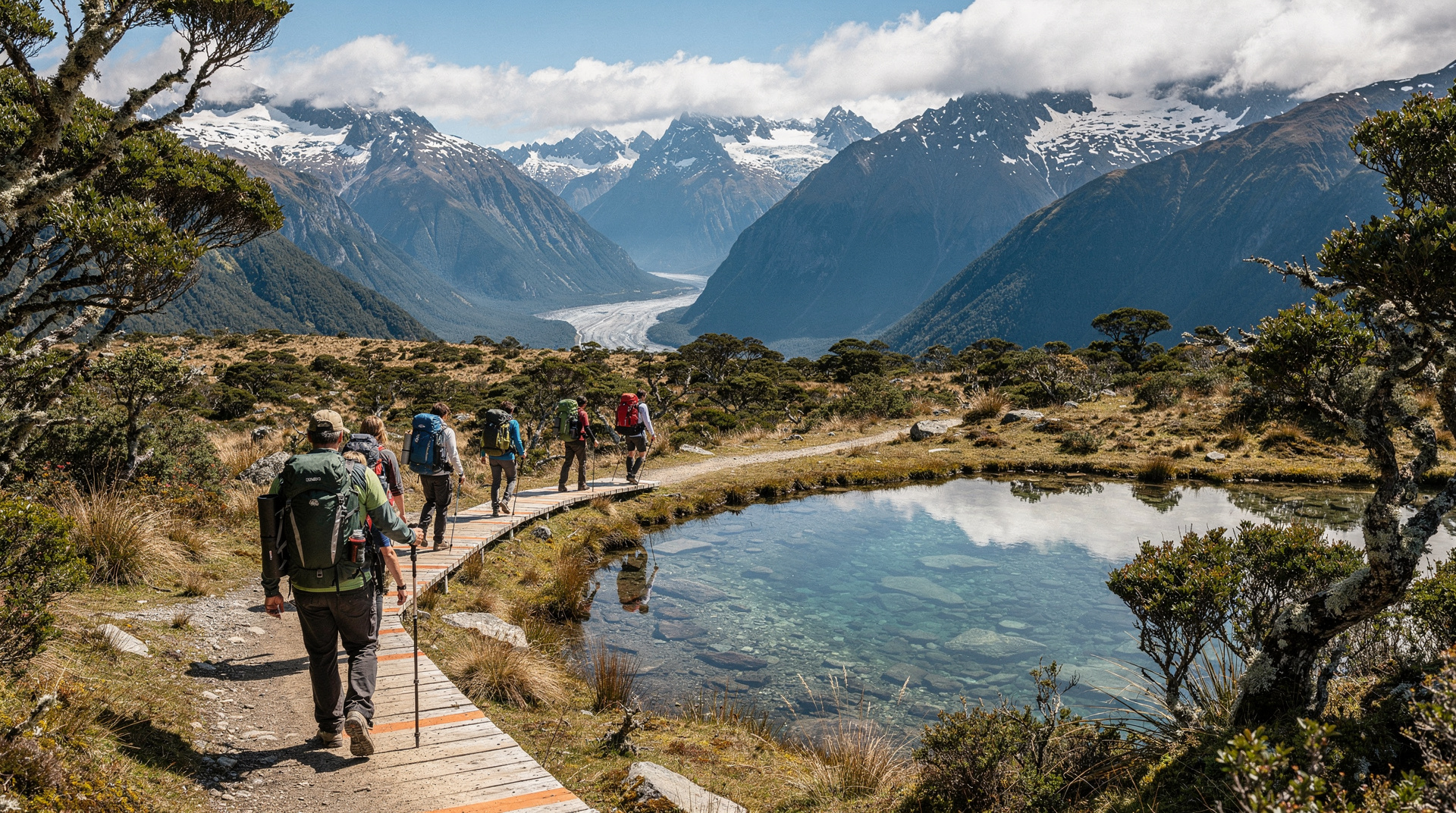 Great Walks da Nova Zelândia — guia comparativo completo