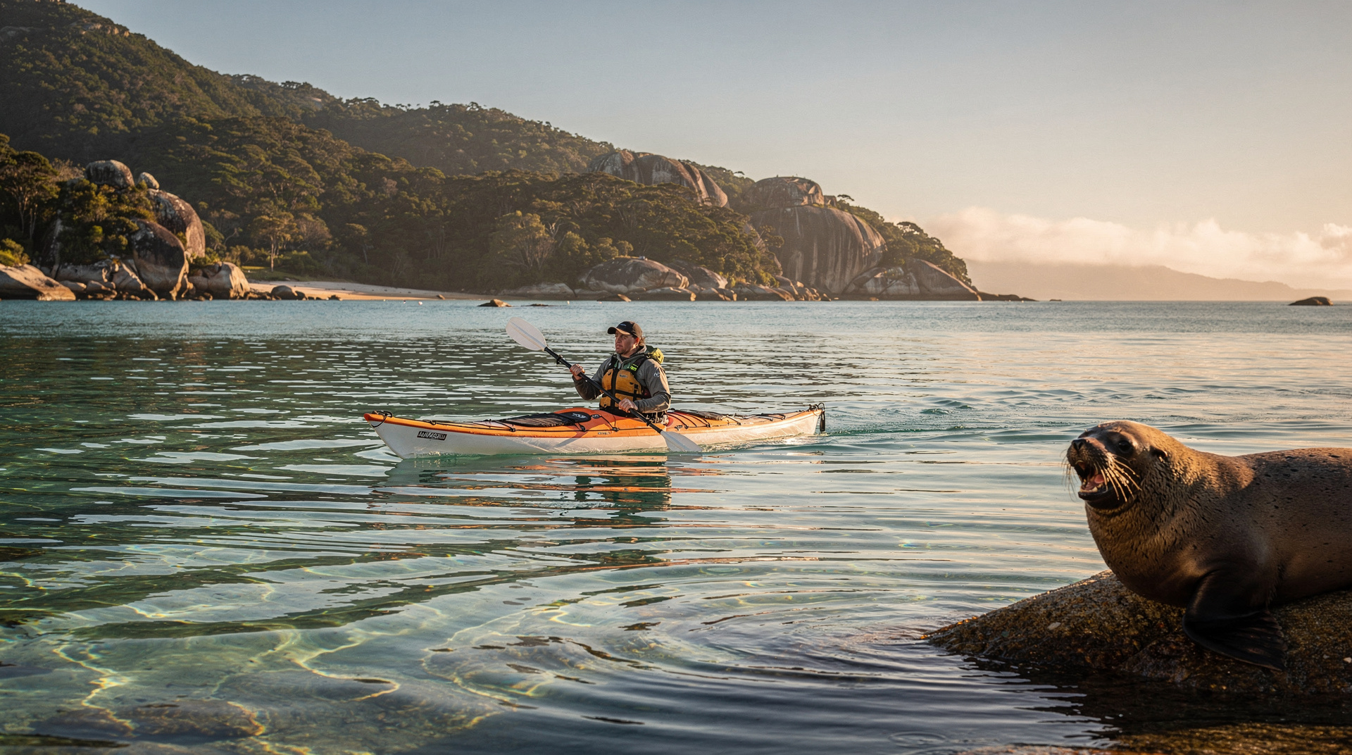 Caiaque no Abel Tasman National Park