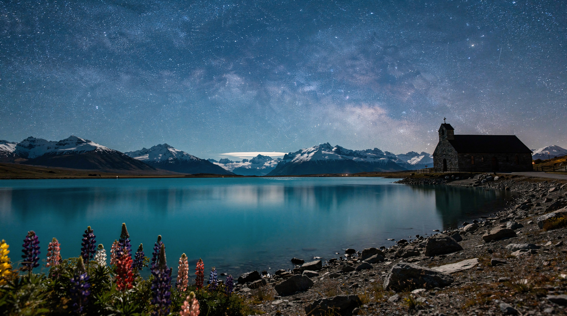 Lake Tekapo — guia do lago turquesa e observação de estrelas