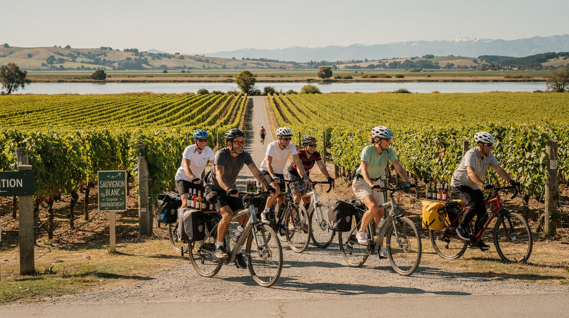 Guia de rota de vinhos de Marlborough