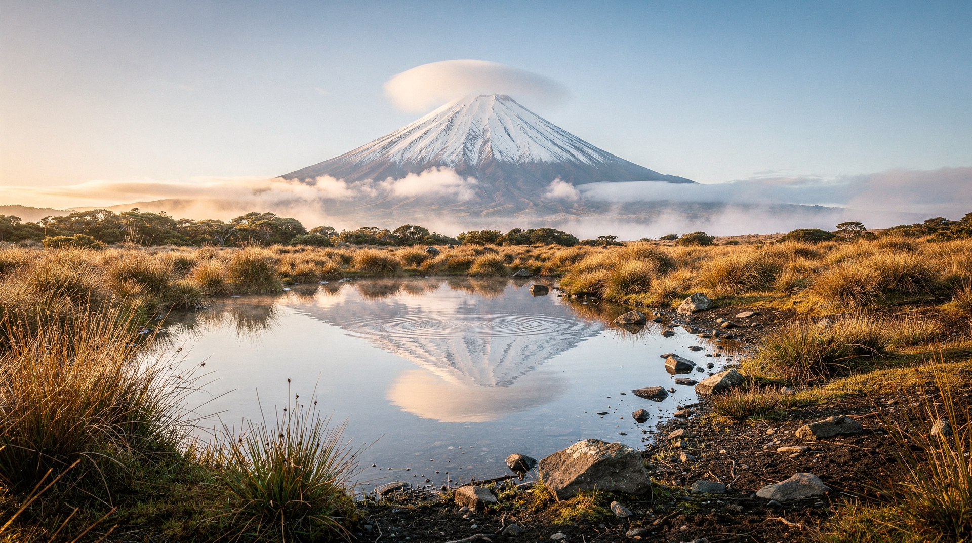 Mt Taranaki — guia para visitantes do vulcão de New Plymouth