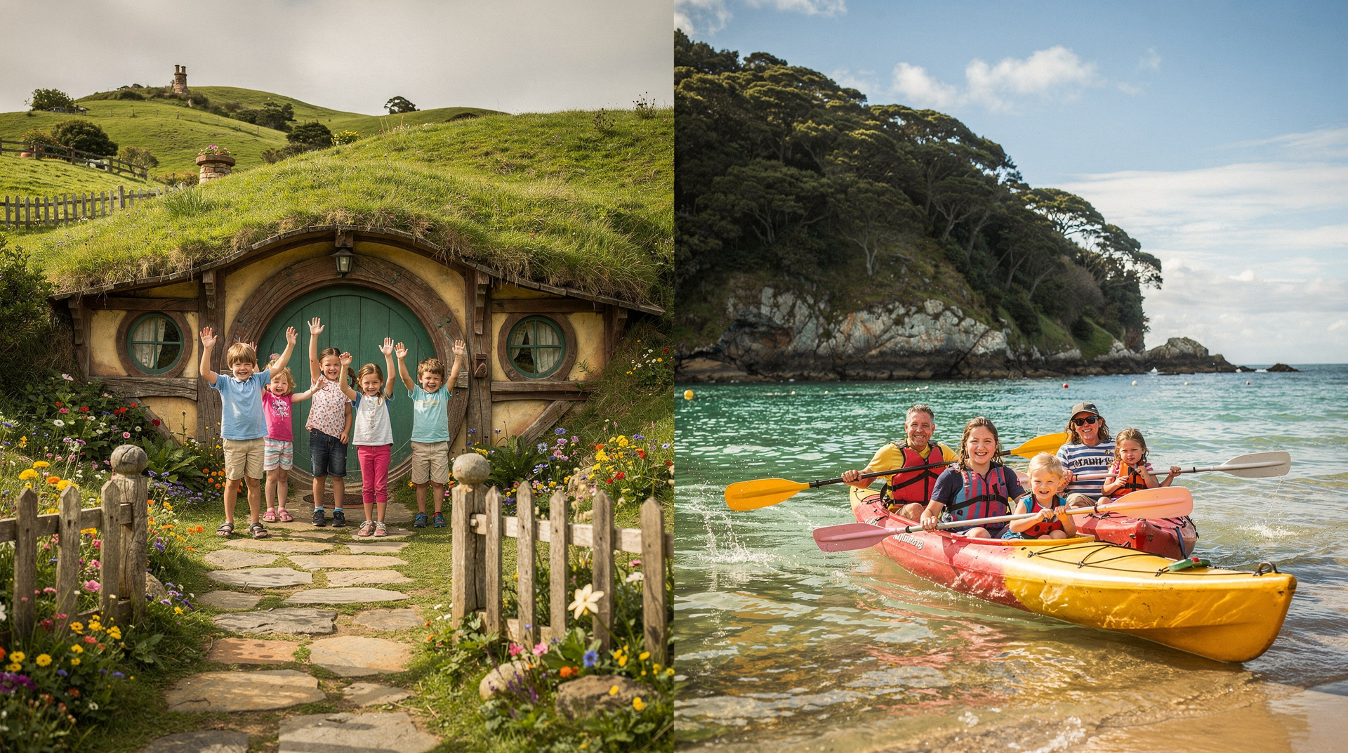 Ilha Norte vs Ilha Sul para famílias