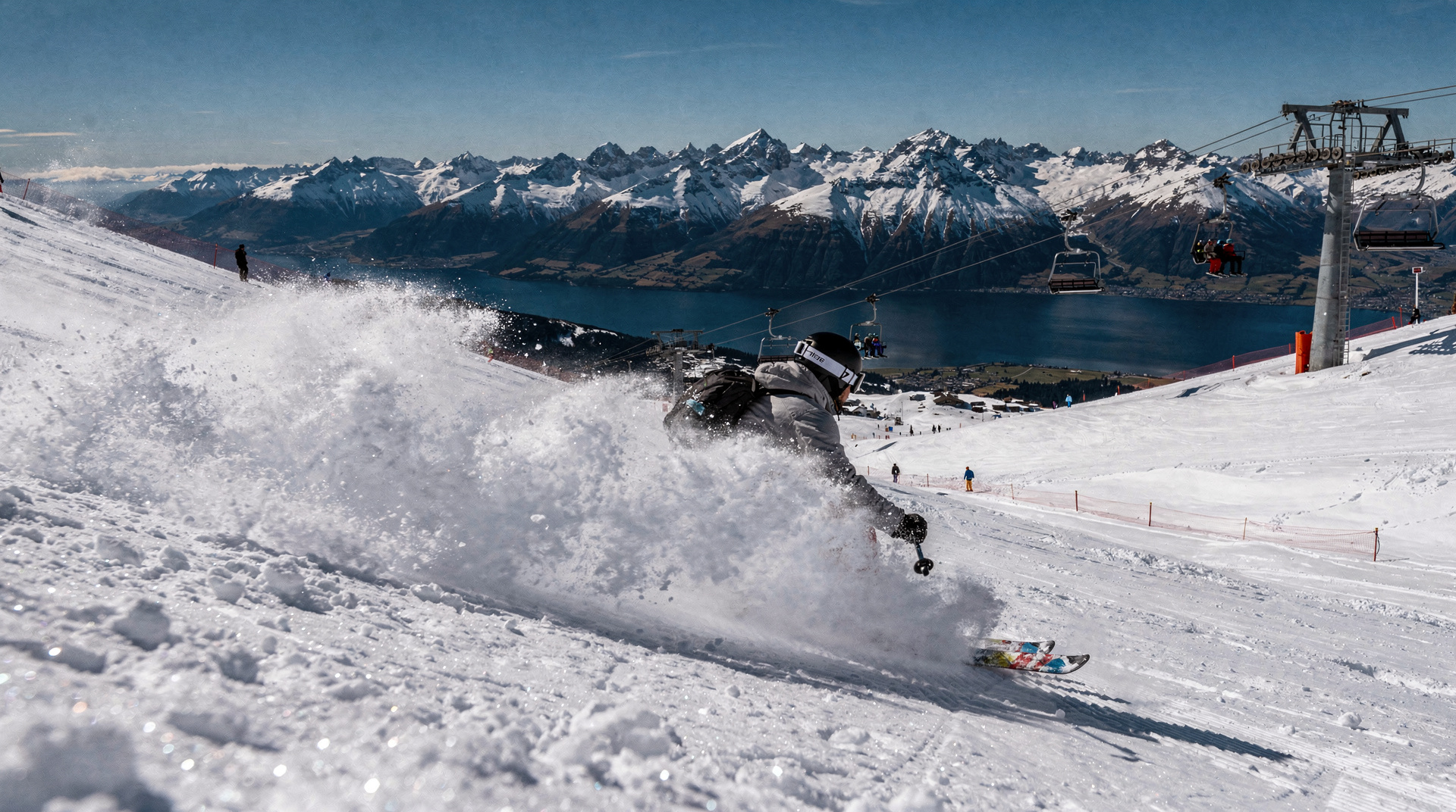 Ski em Coronet Peak — o campo de ski mais próximo de Queenstown