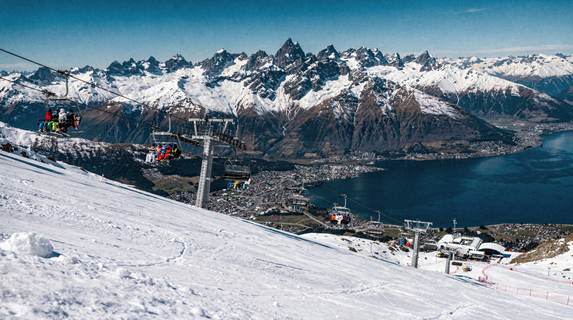 Ski em The Remarkables — o campo de ski panorâmico de Queenstown
