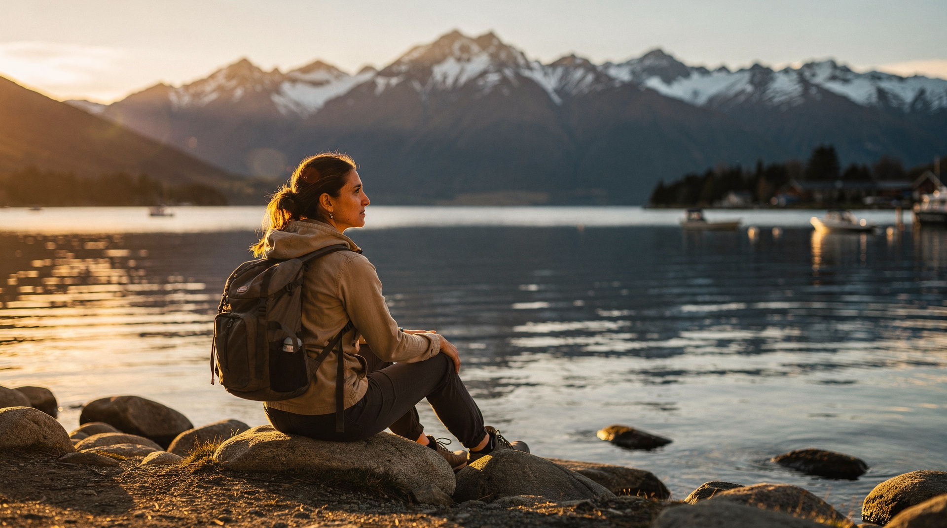 Viagem solo feminina na Nova Zelândia