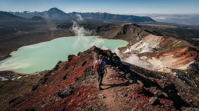 Tongariro Alpine Crossing met shuttletransfers
