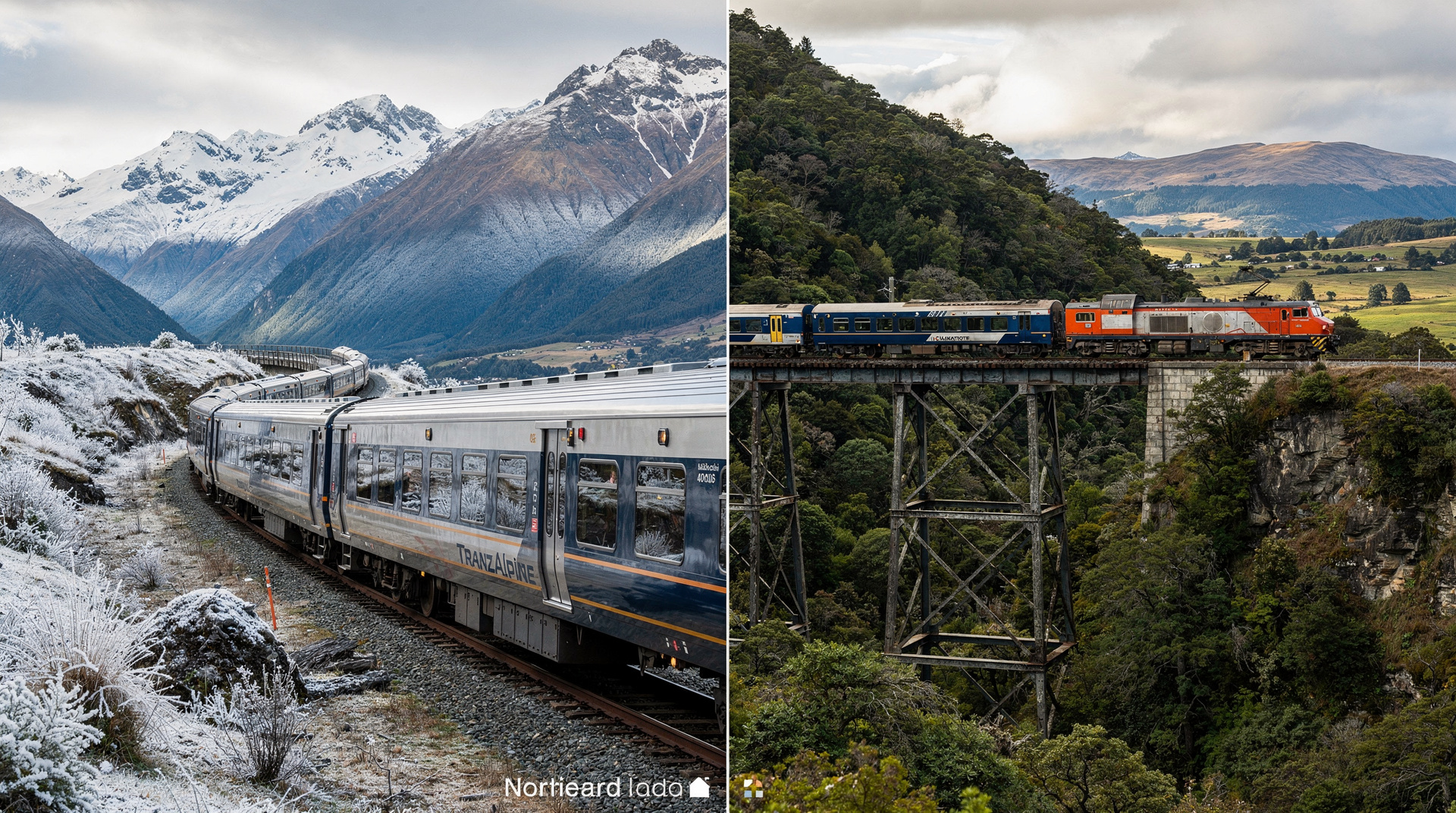 TranzAlpine vs Northern Explorer