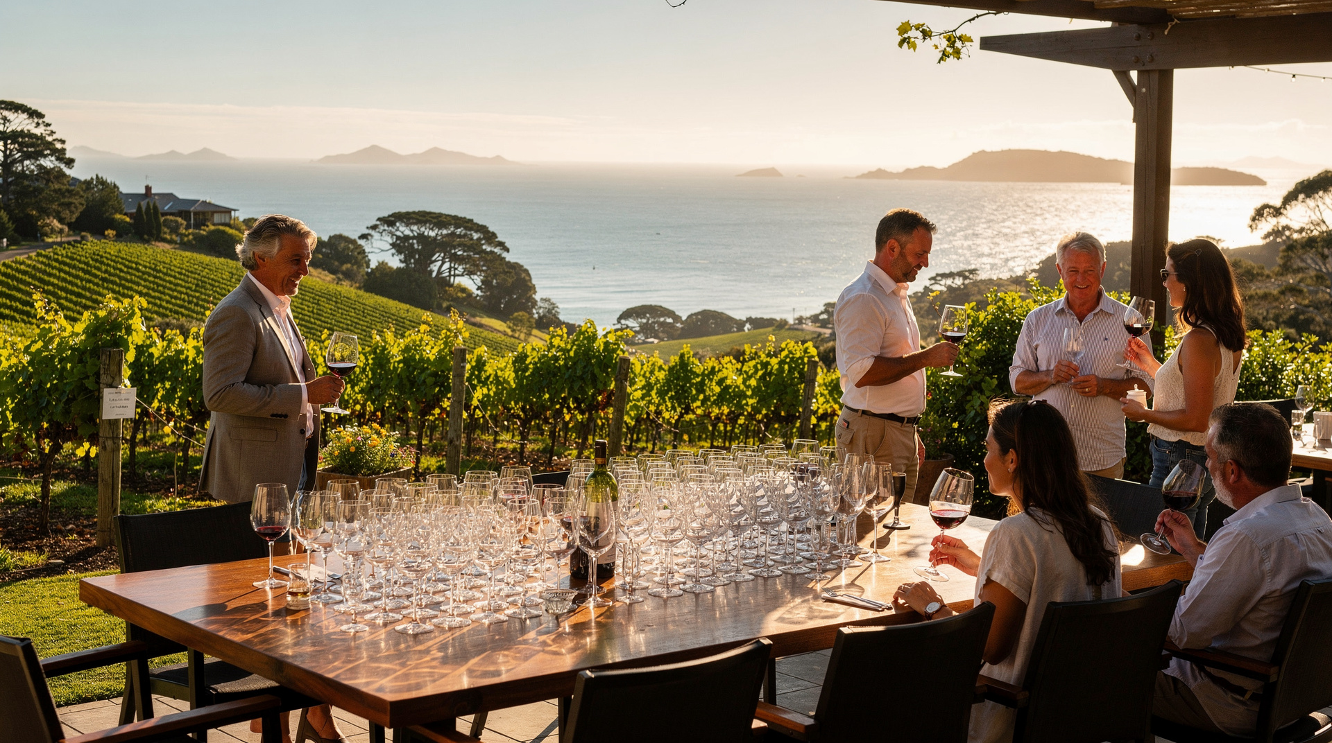 Tour de vinho da Ilha Waiheke