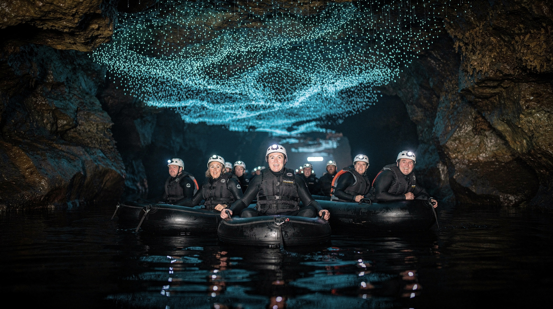 Excursão de dia às Waitomo Caves a partir de Auckland